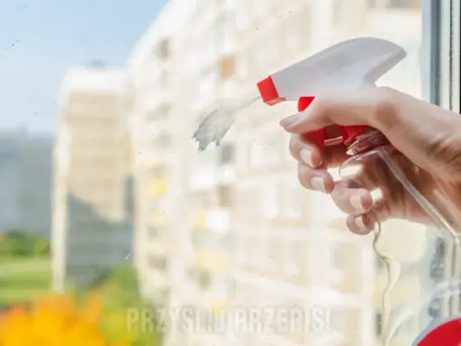 Mycie okien octem: Lśniące szyby bez smug i tanio