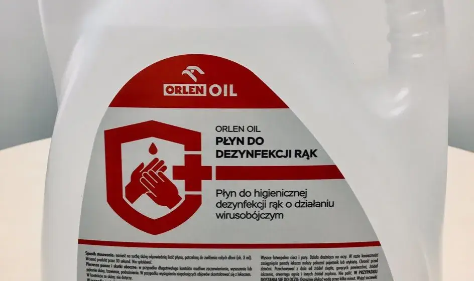 Płyn do dezynfekcji Orlen: Ile alkoholu? Skuteczność 70% etanolu